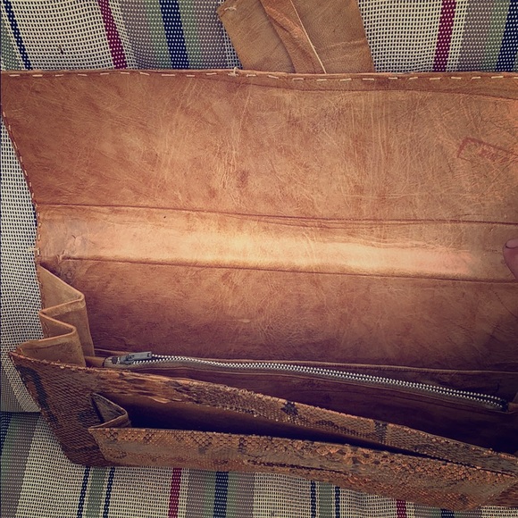 Snakeskin handbag - Picture 1 of 2